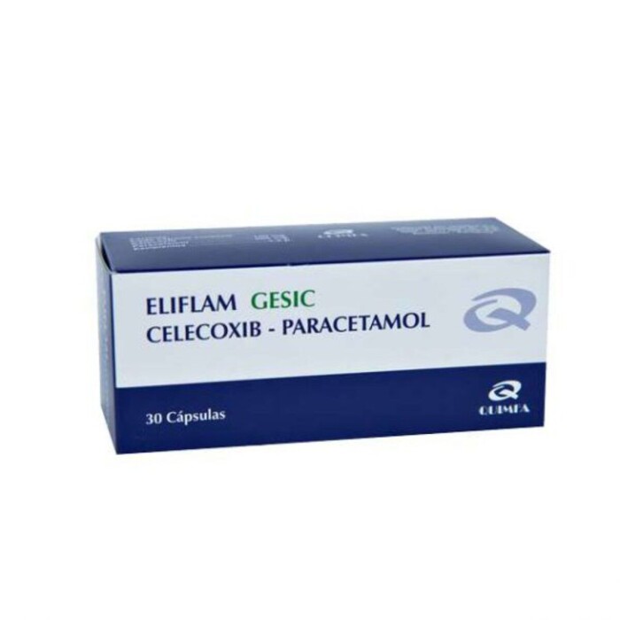ELIFLAM GESIC CJ X 30 CAPSULAS única