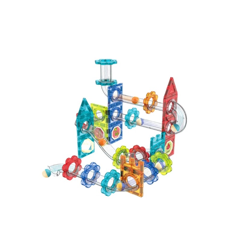 JUEGO DE BLOQUES MAGNETICOS 74 PIEZAS JUEGO DE BLOQUES MAGNETICOS 74 PIEZAS