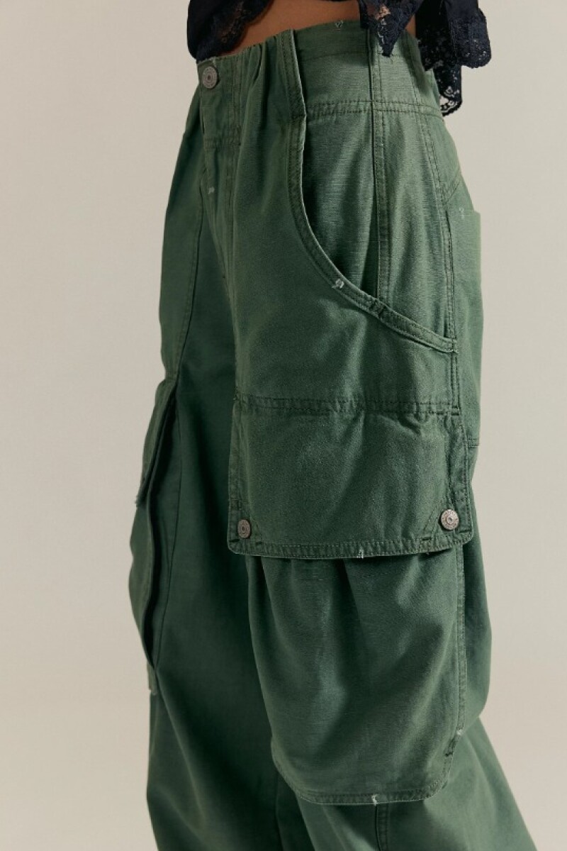 BRENTWOOD SLOUCH PANT Verde