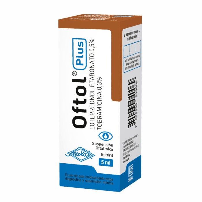 OFTOL PLUS GOTAS OFTALM. FR. X 5 ML. única