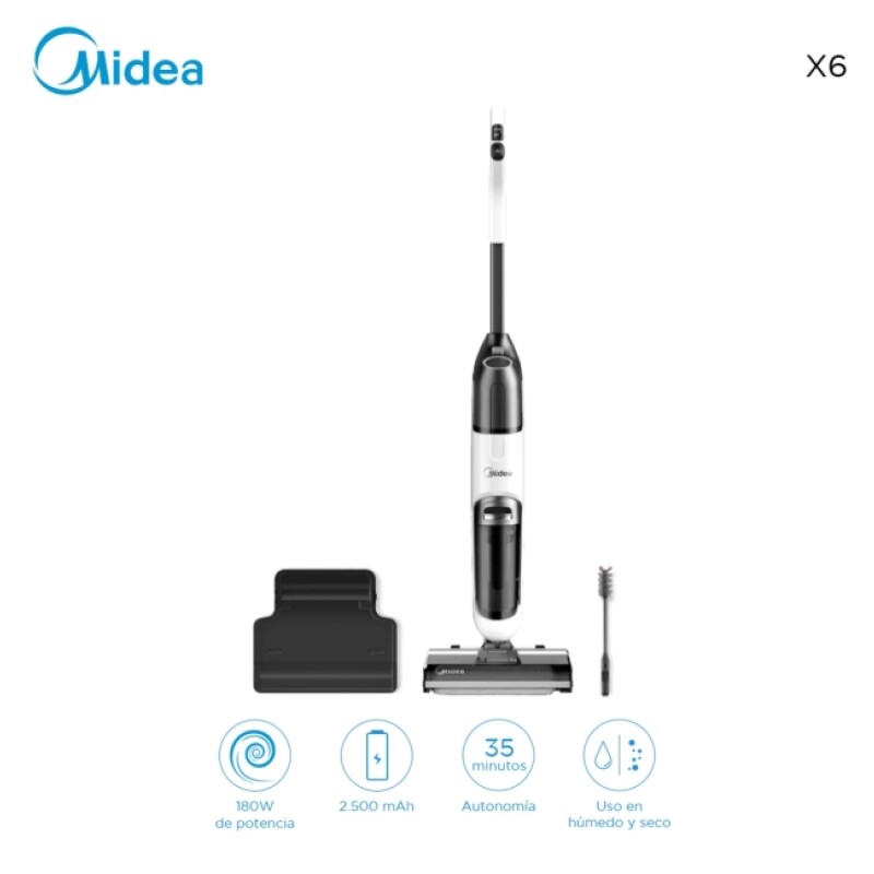 Aspiradora Midea Trapeadora Wet-dry 3 En 1 X6 Aspiradora Midea Trapeadora Wet-dry 3 En 1 X6
