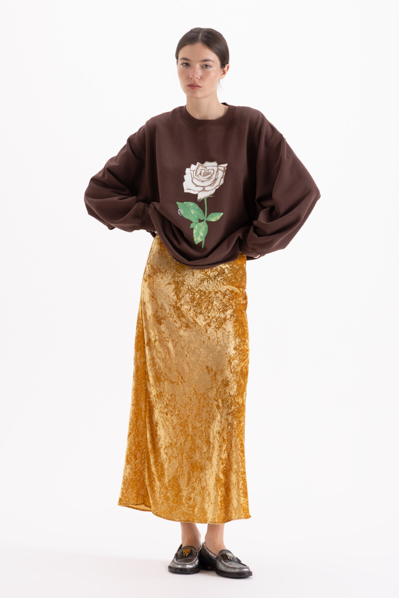 POLLERA MILAN Mostaza