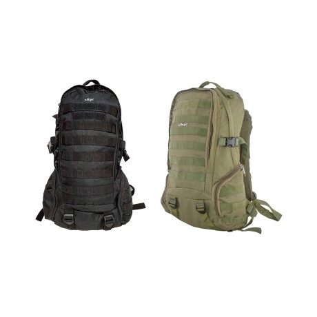 Mochila Militar Arye 33 Lts. 48x26x19cm Liso