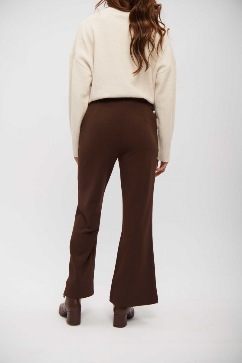 PANTALON MALIKA MARRON