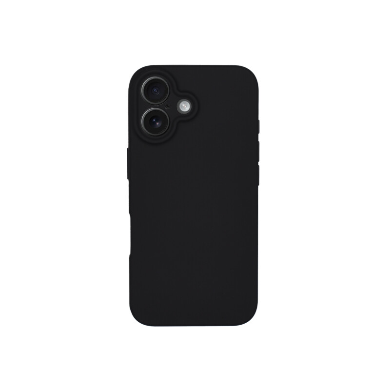 Protector iPhone 16 plus engomado color negro Protector Iphone 16 Plus Engomado Color Negro