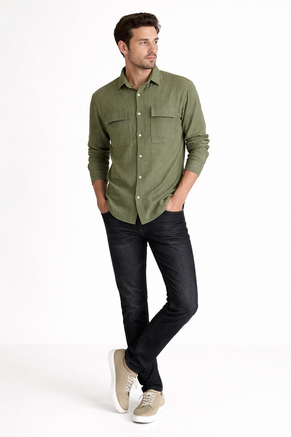 Camisa Guembri Verde Oliva