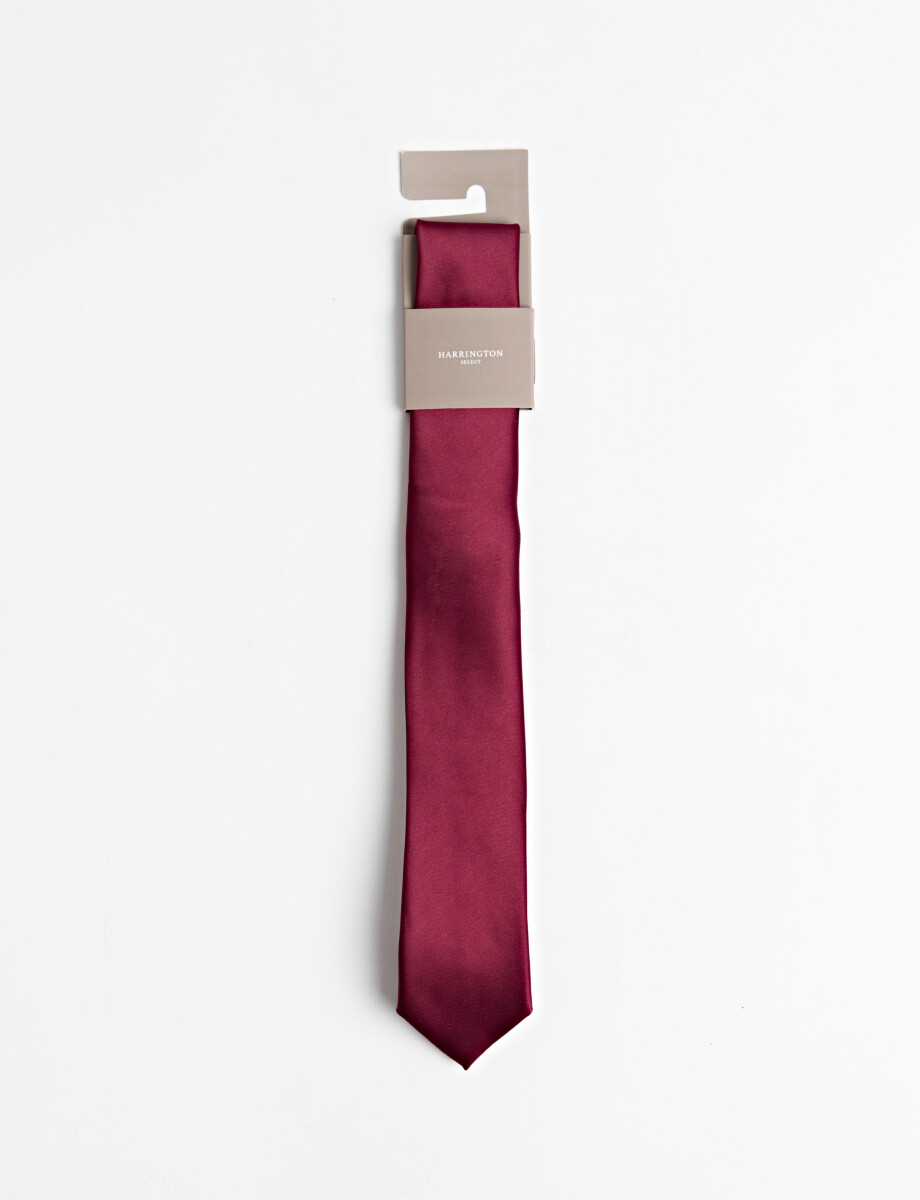 700130 CORBATA LISA HARRINGTON LABEL Bordo