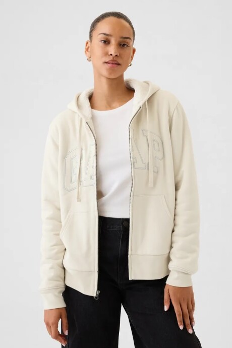 Canguro Con Corderito Logo Gap Mujer Chino