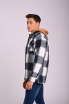 Sobrecamisa a cuadros Azul