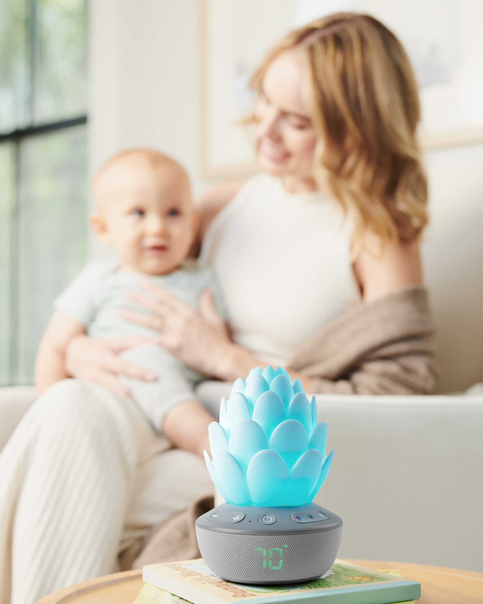 Veladora con sonidos y alerta para bebés Veladora con sonidos y alerta para bebés