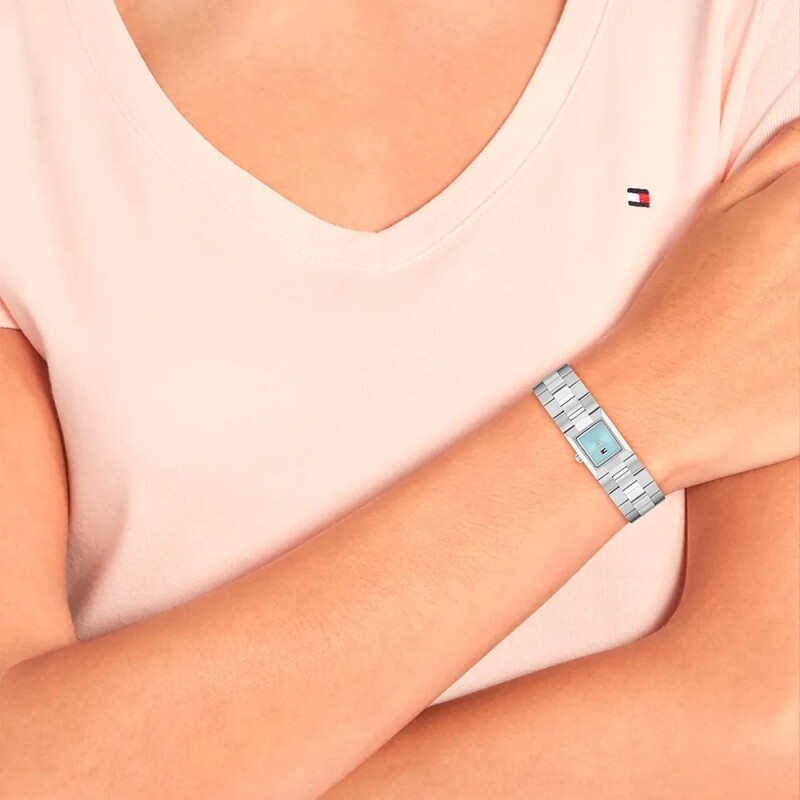 Reloj Tommy Hilfiger 1782797 en acero para mujer Plateado