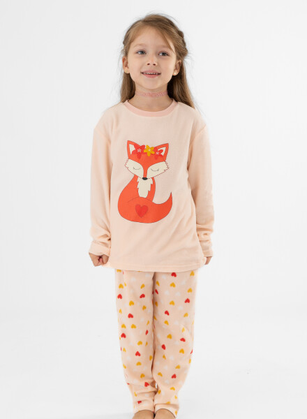 Pijama infantil polar fox Rosado