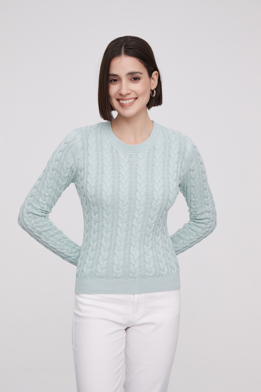 Sweater Teogonorio Verde Agua
