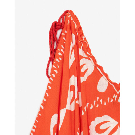 Vestido De Playa Combinacion Bicolor