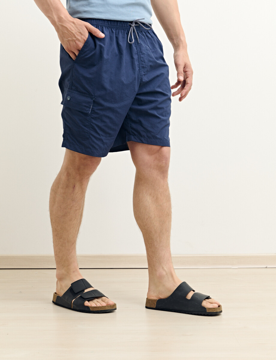 450402 SHORT HARRINGTON LABEL Azul Oscuro