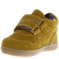 Zapatos de Niño Croco Kids TEO con doble velcro Tan