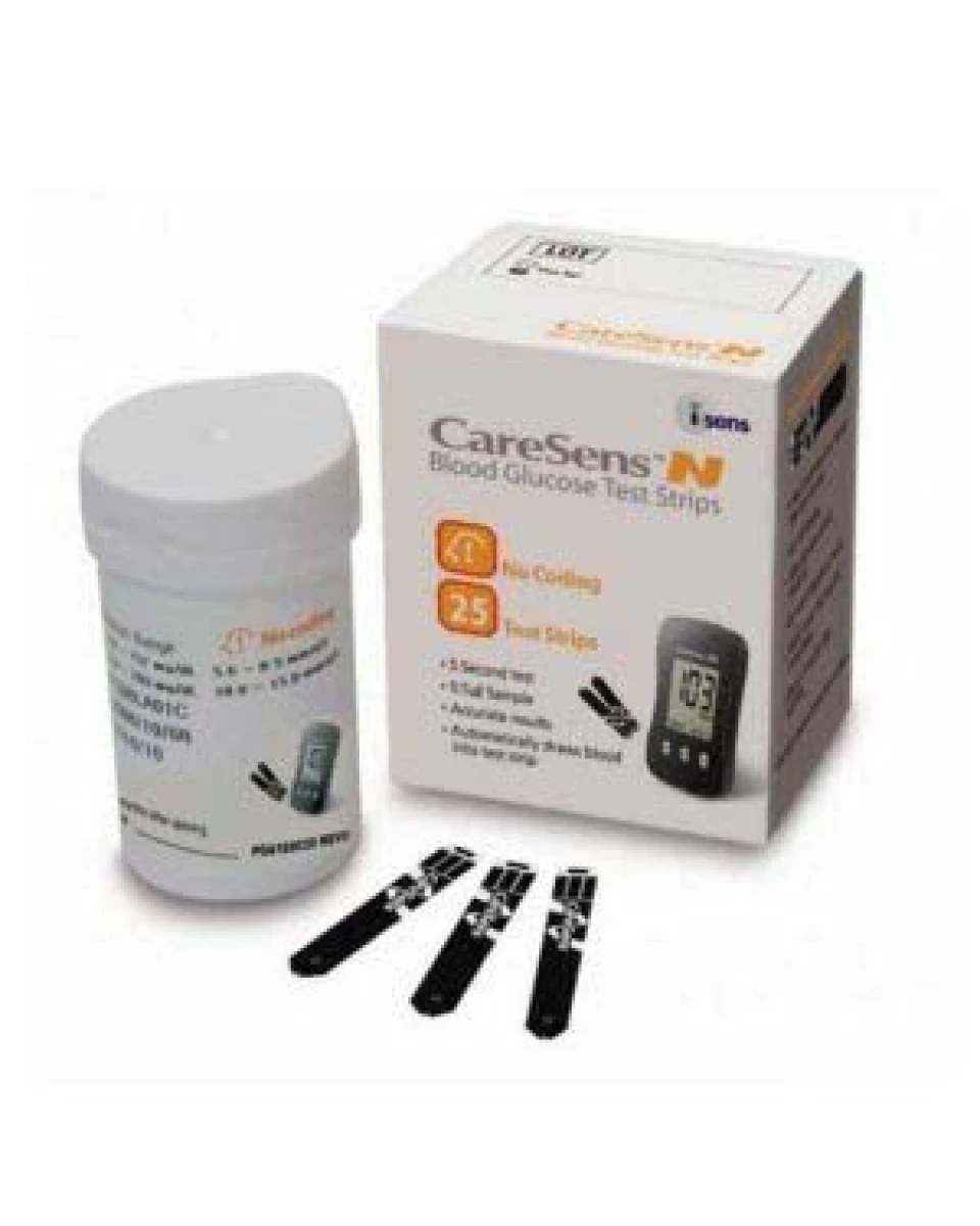 Tiras Reactivas Medidor Caresens 50 