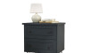 Mesa de luz Americana Plus - 2 Cajones Gris