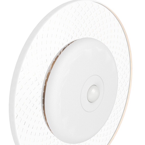 Aplique LED USB 0,7W blanco con sensor mov. y control Ø115mm RGBWW EG3634