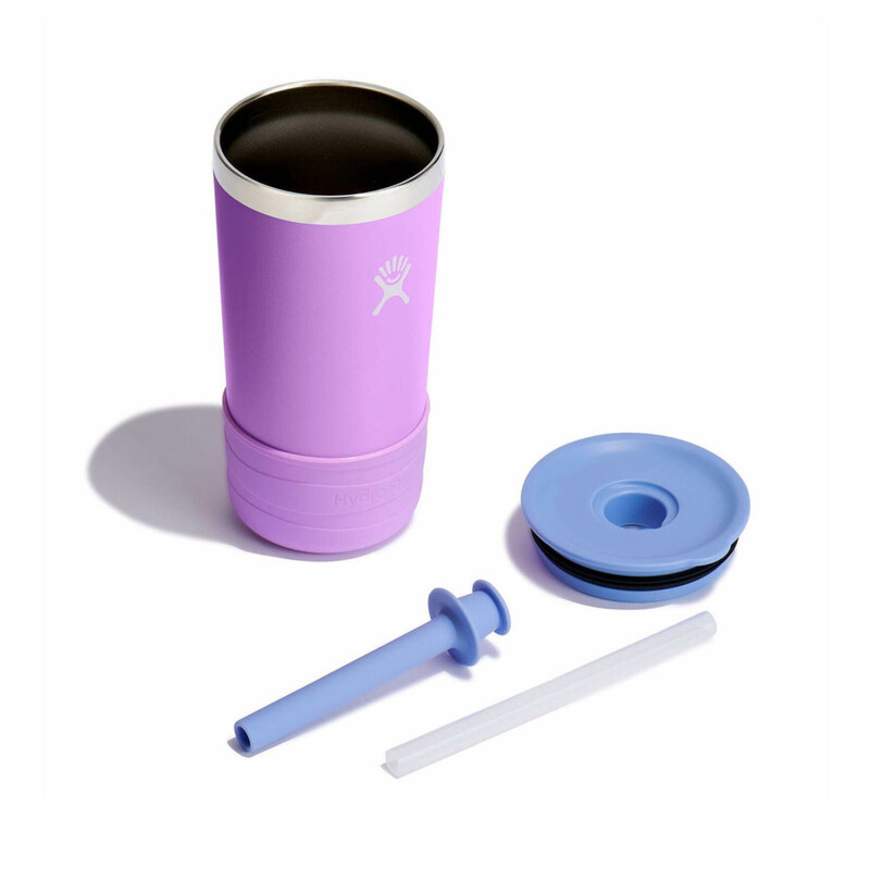 Kids 12 Oz Tumbler With Straw And Boot Anemone