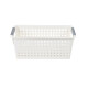 Cesto Organizador calado con asas 29 x 13.5 x 12.5 cm BLANCO