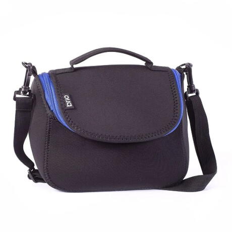 Lunchera de Neopreno Brio Bolso Hombre c/Correa Ajustable Negro