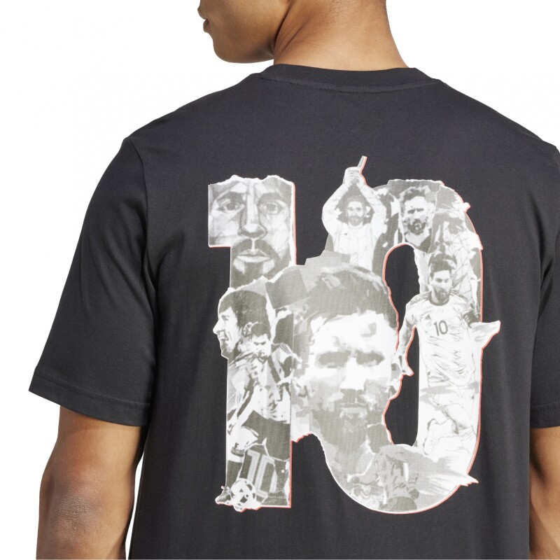 REMERA adidas MESSI G T BLACK