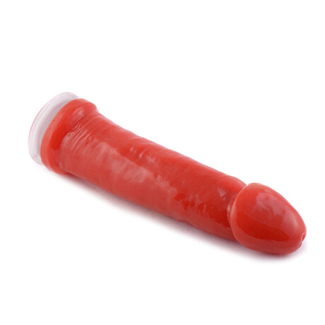 Consolador Super Con Ventosa Rojo