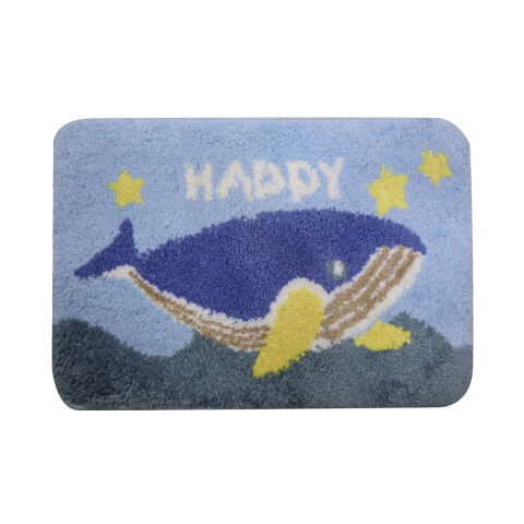 Alfombra Infantil Chenille 40 x 60 cm BALLENA LH43