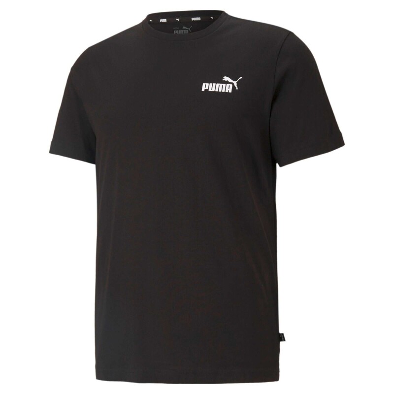 Remera Essentials Small Logo Tee de Hombre Negro