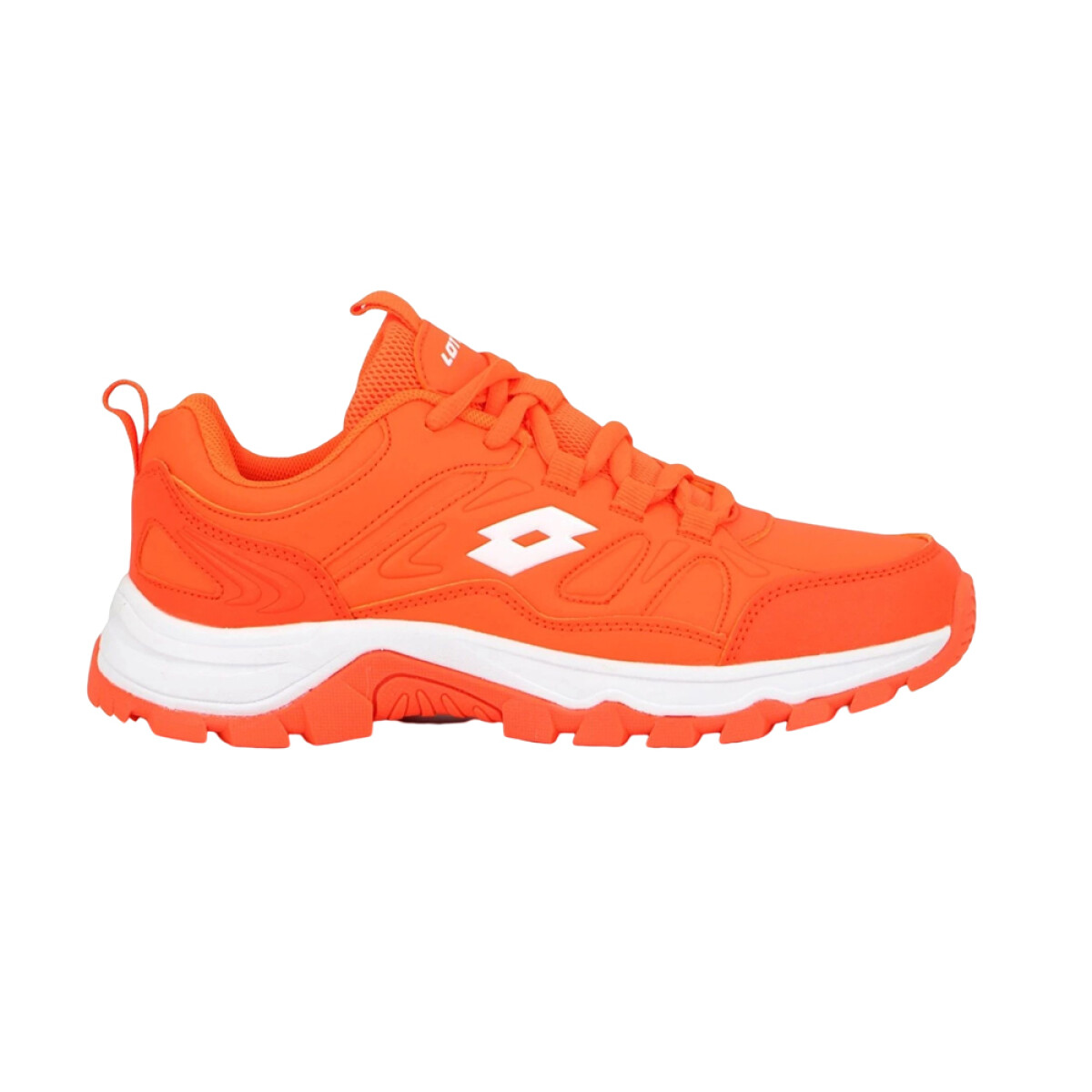 Championes Lotto Mujer Hockey - Orange & White 