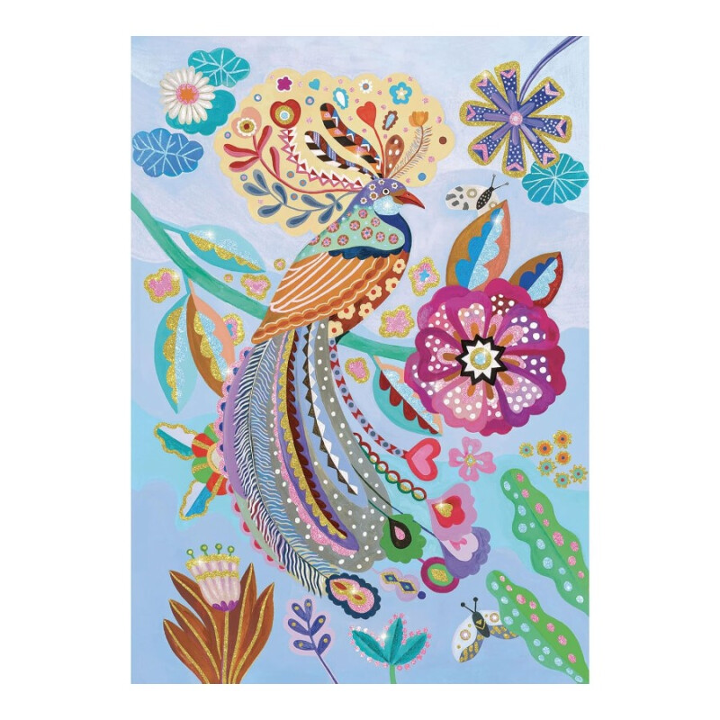 Puzzle Pavo Real Espumoso 50 Pzs Puzzle Pavo Real Espumoso 50 Pzs