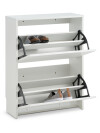 Zapatero BAKHUSE 2 compartimentos blanco Zapatero BAKHUSE 2 compartimentos blanco