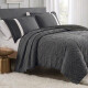 Manta Corderito 1 Plaza Frazada Polar Premium 160x240 Reversible Sherpa Cálida Suave Invierno GRIS