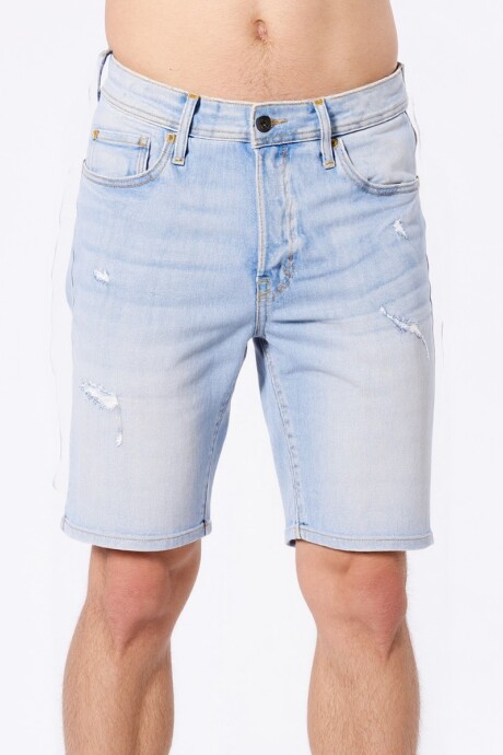 BERMUDA JEAN DUTRA Azul Claro