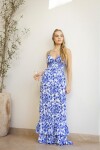VESTIDO SERENELLA SUMMER MAXI COBALT BLUE IKAT VESTIDO SERENELLA SUMMER MAXI COBALT BLUE IKAT
