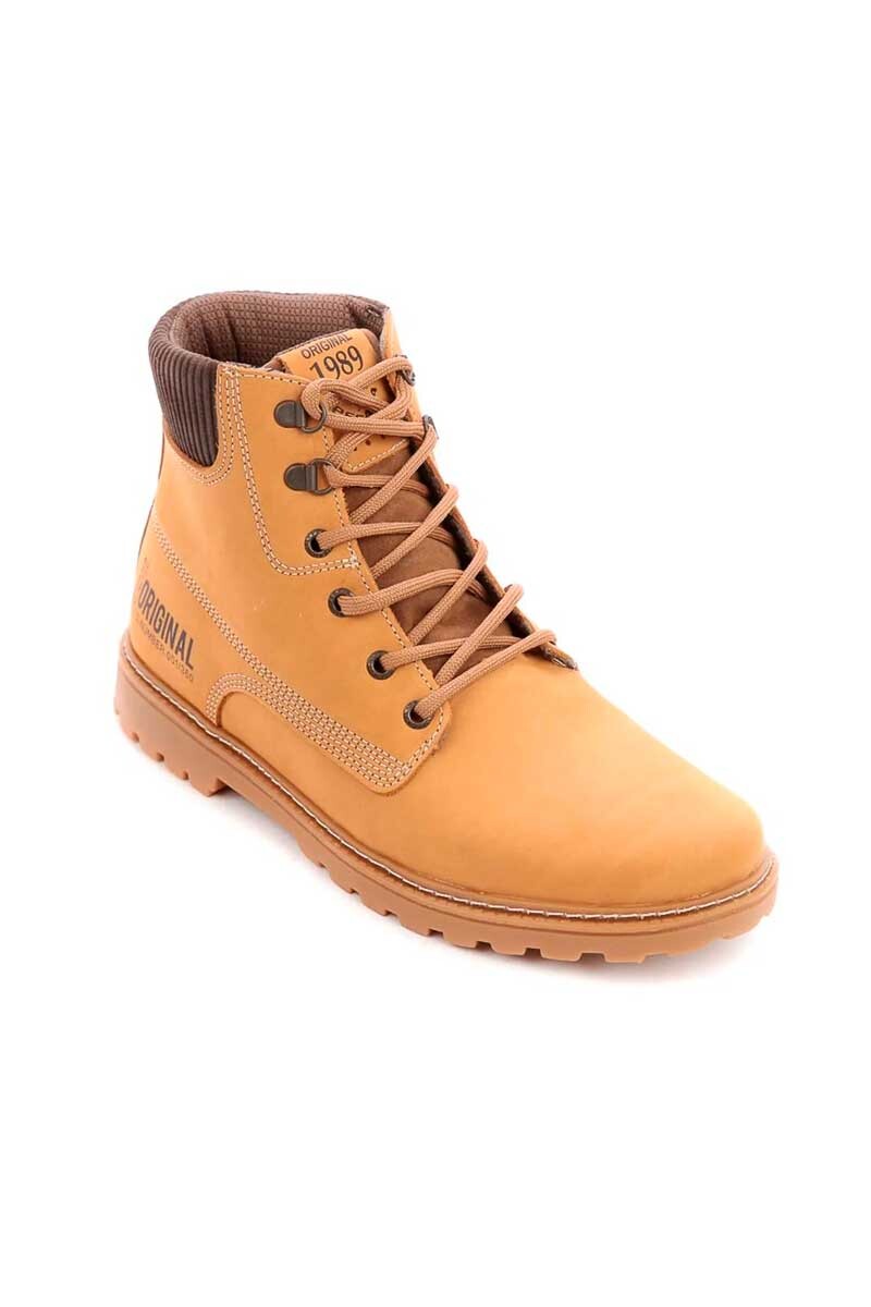 BOTA PEGADA CUERO 181058 Beige