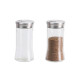Set x2 Salero y Pimentero 100 ml TRANSPARENTE
