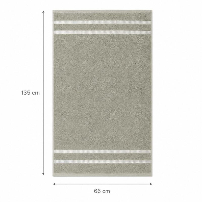 Toalla de Baño en Aldogón 66x135cm Lady Verde Claro