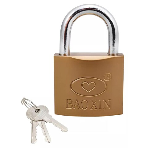 X12 Candados de Bronce Seguridad Baoxin AntiCorrosión 38MM X12 Candados de Bronce Seguridad Baoxin AntiCorrosión 38MM