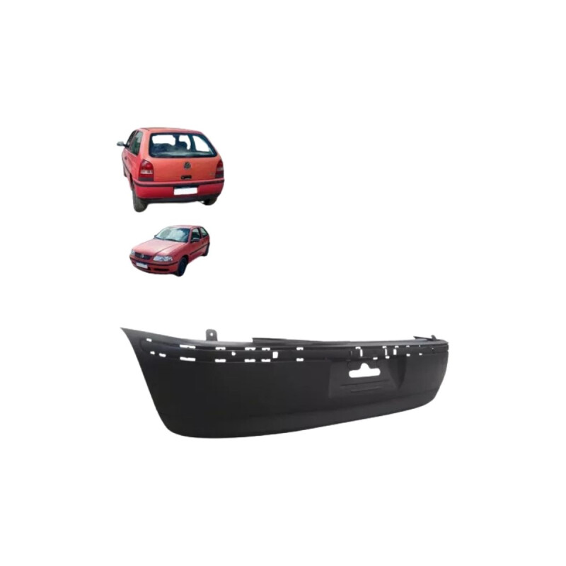 PARAGOLPE TRASERO GOL G3 FASE 1 99/02 SIN MOLDURA Paragolpe Trasero Gol G3 Fase 1 99/02 Sin Moldura