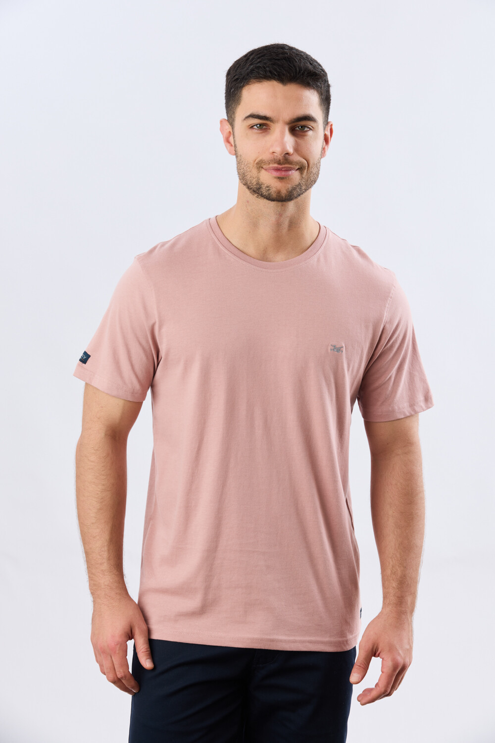 REMERA BÁSICA DE ALGODÓN Rosa