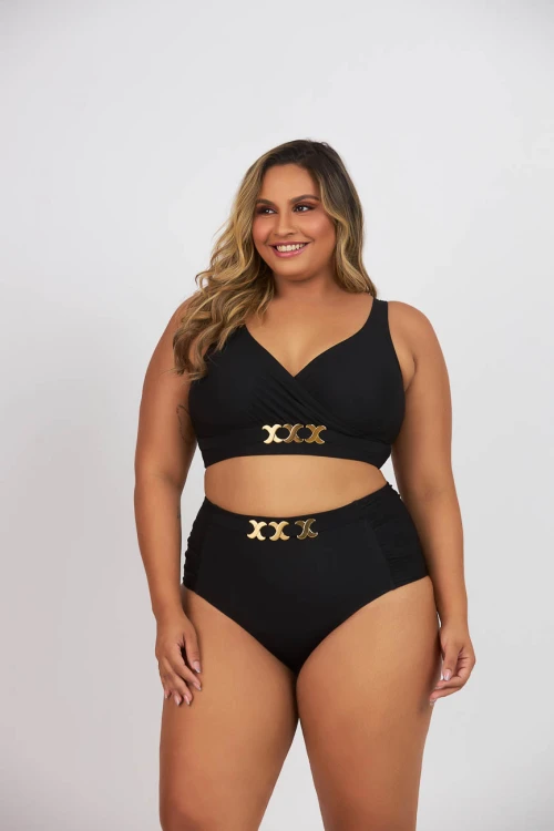 Bikini Cinto PLUS SIZE Negro
