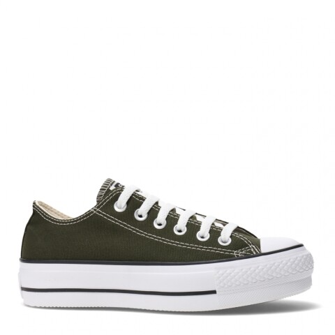 Championes Unisex Converse - All Star Plataforma Chuck Taylor Lift Verde