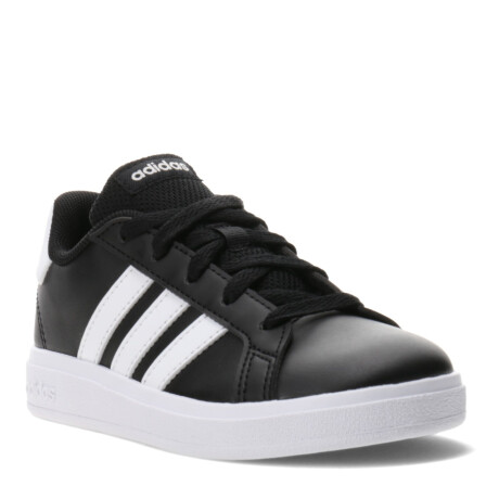 Championes de Niños Adidas Grand Court Kids Negro - Blanco