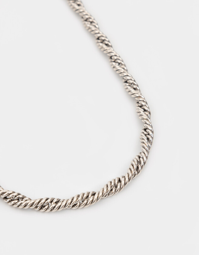 Chokers Bañada en Plata Choker Bañado En Plata - Plateado
