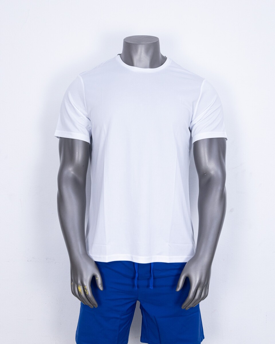 Remera MM Running Hombre Blanco - S/C 