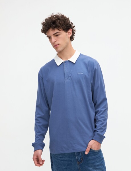 Remera polo Nicky Indigo
