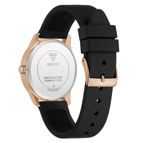 Reloj GUESS DRESS Silicona Negro Esfera 36mm 0