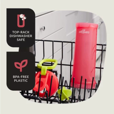 BOTELLA CONTIGO 828ML SHAKE & GO FIT MIXER ROJO BOTELLA CONTIGO 828ML SHAKE & GO FIT MIXER ROJO